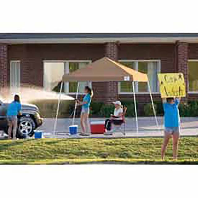 22559 10X10 POP UP CANOPY W/SLANT LEG,