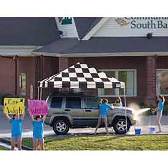 22543 12X12 POP UP CANOPY W/STRAIGHT L