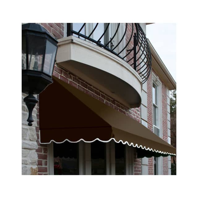 CF33-4BRN AWNING 4' 4-1/2"WX3'DX3' 8"H