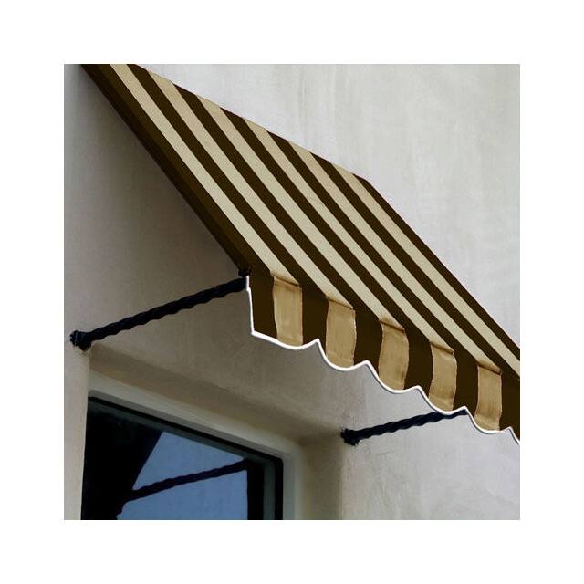 SANT21-8BRNT AWNING 8-3/8'WX2'HX1'D