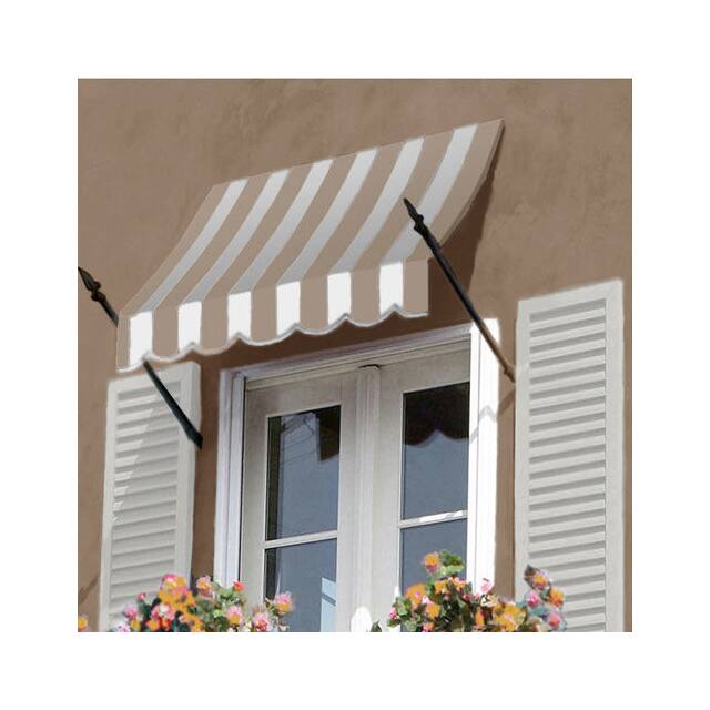 NO43-6LW AWNING 6-3/8'WX4-11/16'HX3'D