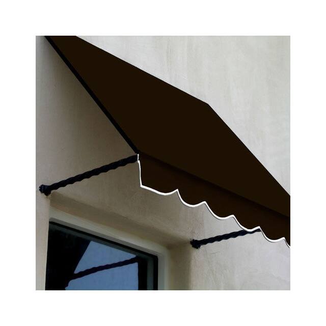 SANT33-5BRN AWNING 5-3/8'WX3-11/16'HX3'D