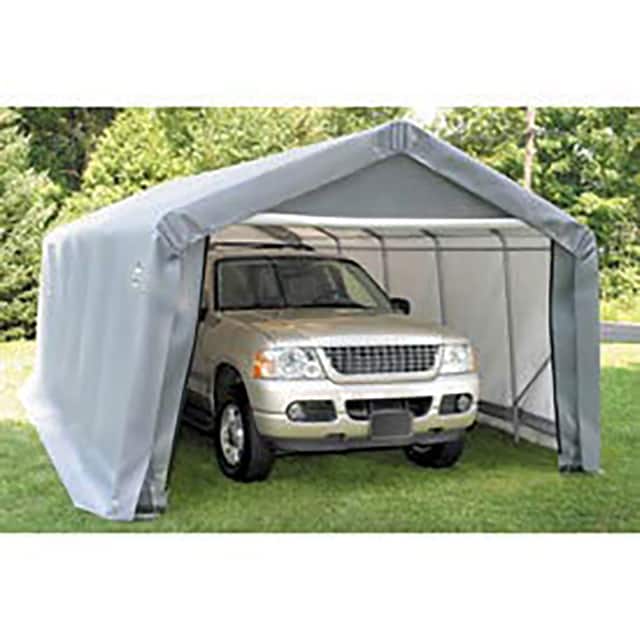 72434 PEAK STYLE SHELTER 12X24X8 GREY
