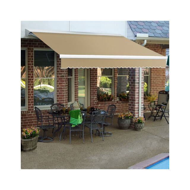DTL8-EXE-TAN RETRACTABLE AWNING, LEFT MOTOR
