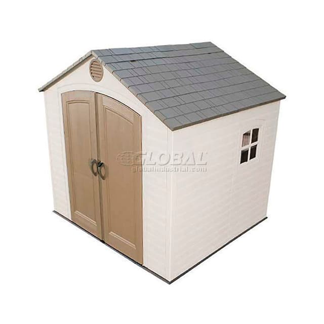 6411 STORAGE BUILDING W/WINDOWS, 8' X