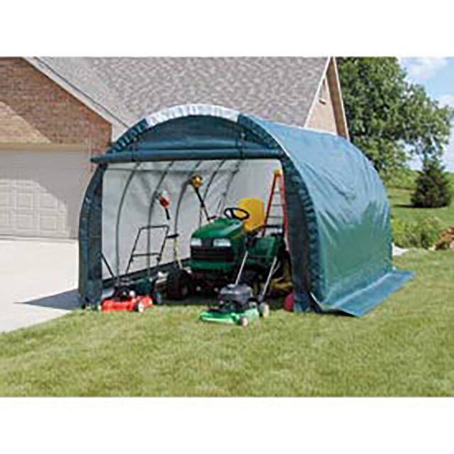 PB02000R4N MINI GARAGE/STORAGE SHED, 10'W X
