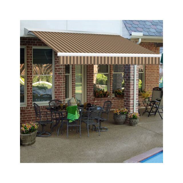 DM20-EXE-BRNT RETRACTABLE AWNING, MANUAL