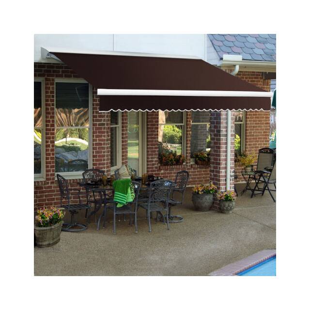 DM20-5-BRN RETRACTABLE AWNING, MANUAL