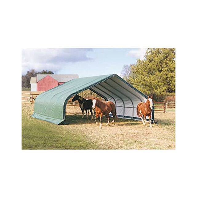 58432 EQUINE RUN-IN SHED PEAK-STYLE, 2