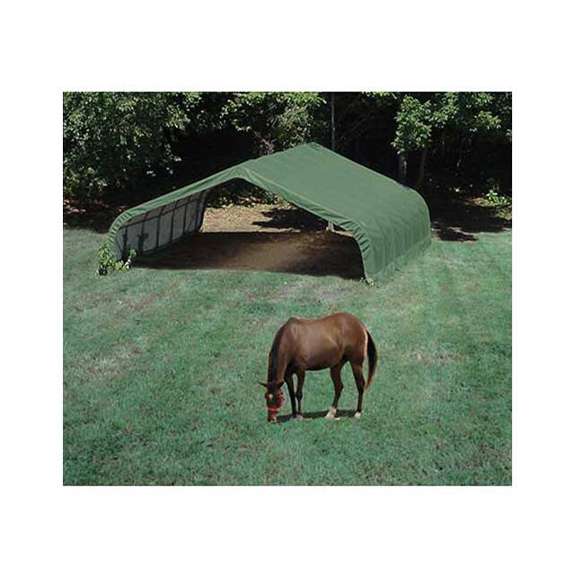 58542 EQUINE RUN-IN SHED PEAK-STYLE, 2