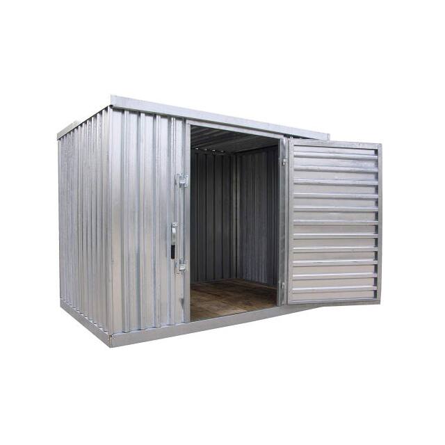 STOR-96-G-W-1RH GALVANIZED STEEL OUTDOOR STORAGE