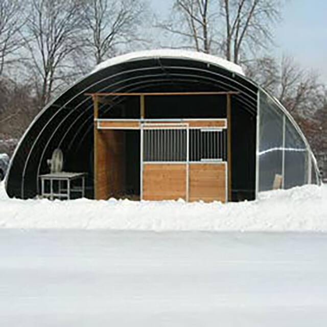 PB00582R4T FREESTANDING POLY BUILDING, 20'W