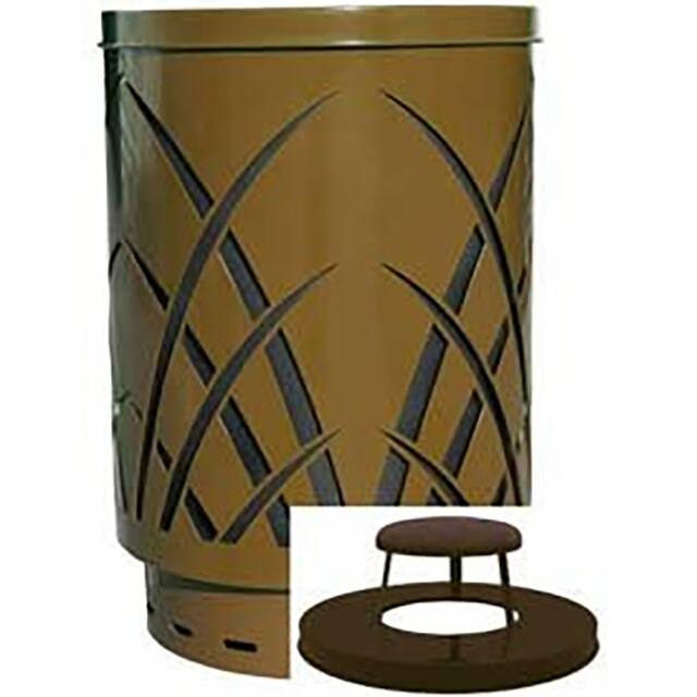 SAW40P-RC-BN COVINGTON SAWGRASS 40 GAL. STEEL