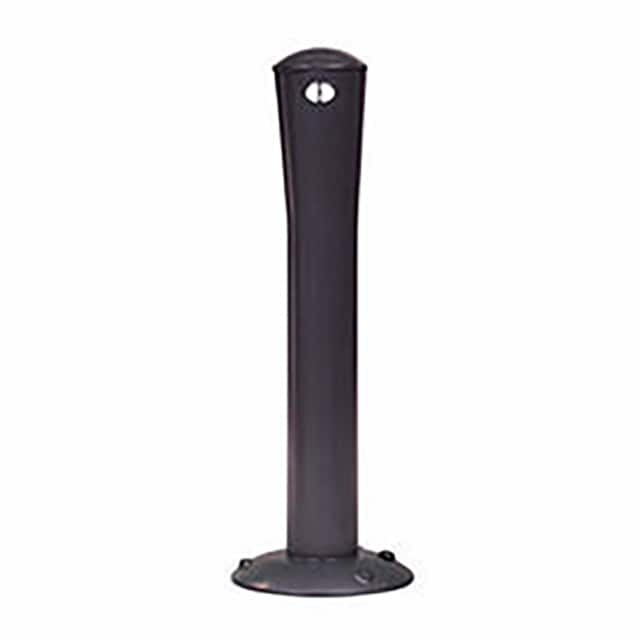 652403 BLACK ALUMINUM OUTDOOR ASHTRAY