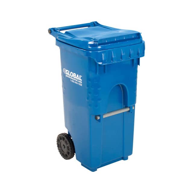 3954444F-BS8 35 GAL. MOBILE TRASH CONTAINER