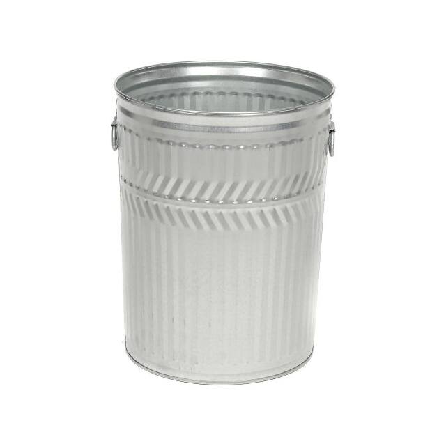 WHD32C GALVANIZED STEEL GARBAGE CAN, HE