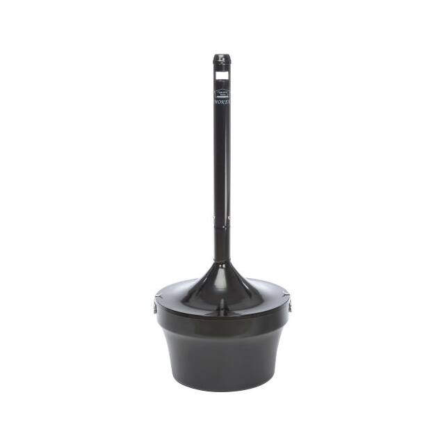 MSK-BLK 4-1/2 GAL. STEEL SMOKER URN, 39"