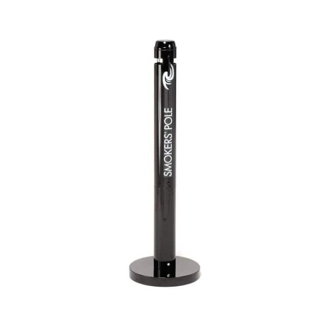 FGR1BK RUBBERMAID SMOKERS POLE, 4"DIA.