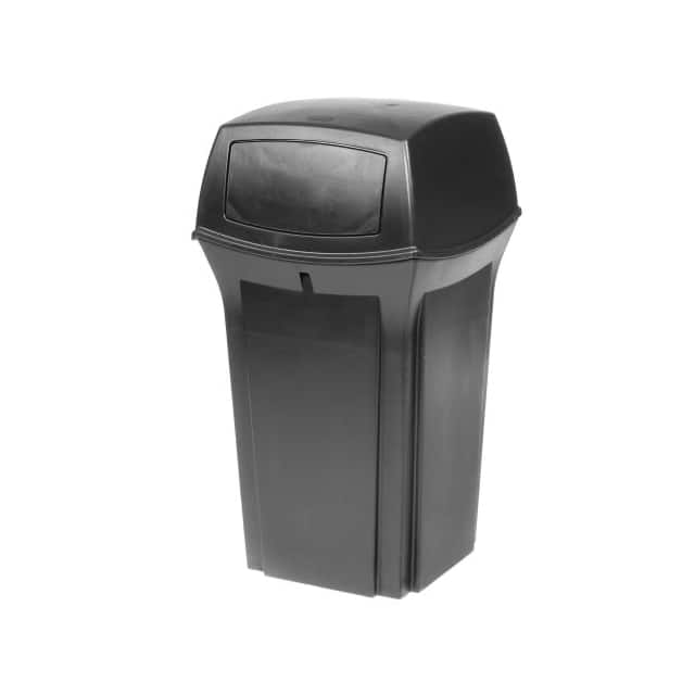 FG843088BLA RANGER 2 DOOR OUTDOOR TRASH CAN,