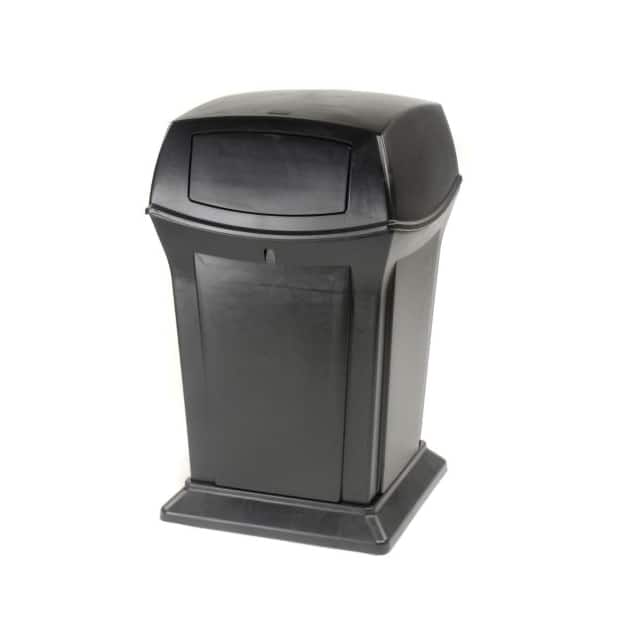 FG917188BLA RANGER 2 DOOR OUTDOOR TRASH CAN,