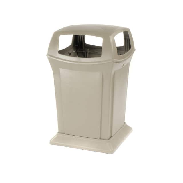 FG917388BEIG RANGER 4 OPENING OUTDOOR TRASH C