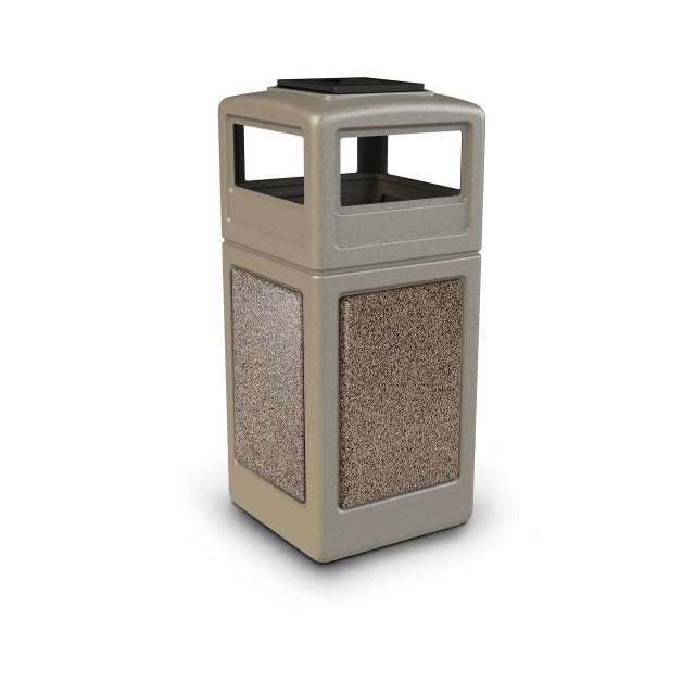 261910BGR STONETEC 42 GAL. SQUARE RECEPTAC