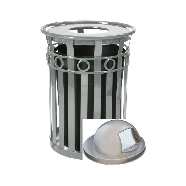M3600-R-DT-SLV OAKLEY 36 GAL. DECORATIVE SLATTE