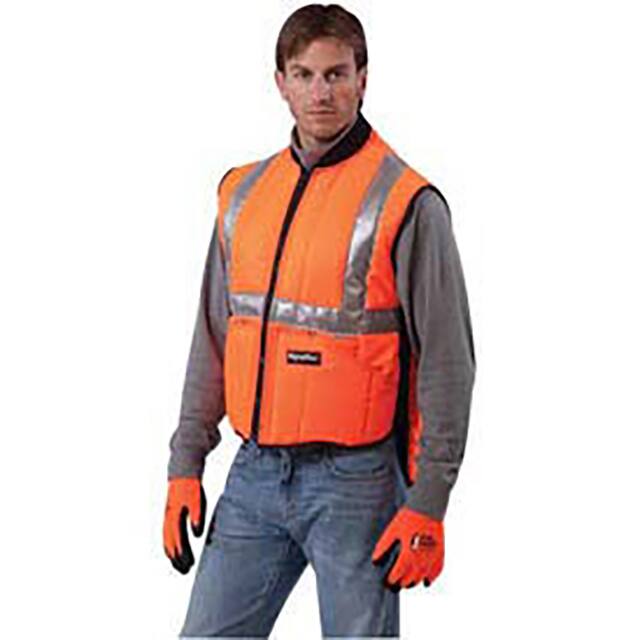 0399RHVOSMLL2 L2 HIVIS IRON-TUFF VEST REGULAR,