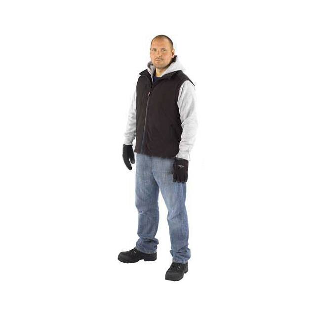 0492RBLK2XL INSULATED SOFTSHELL VEST REGULAR