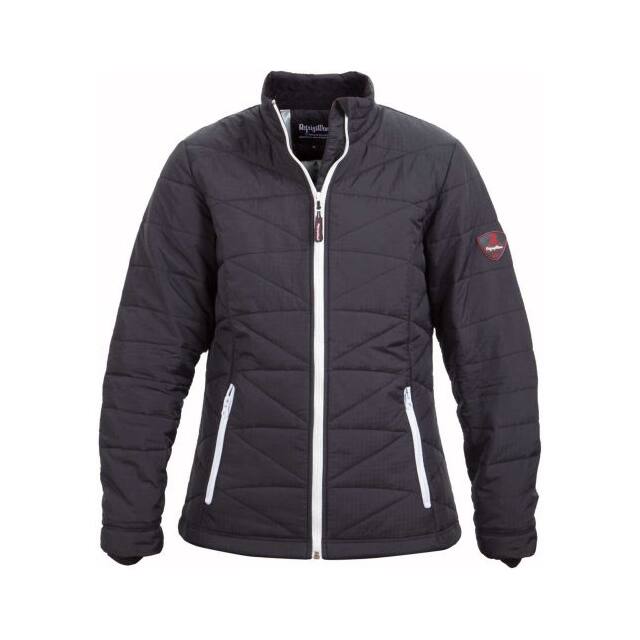 0423RBLKSML WOMEN'S SOFTSHELL QUILTED JACKET