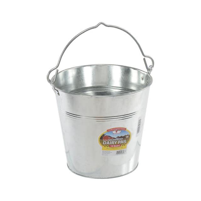 B549089 GALVANIZED STEEL PAIL, 14 QT.