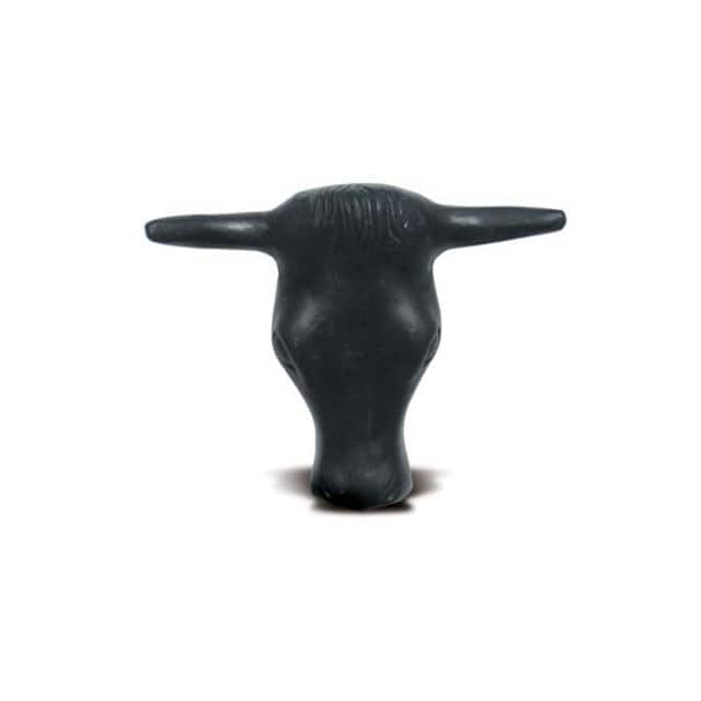 R-YS-BK YOUNG STEER ROPING HEAD W/SPIKES