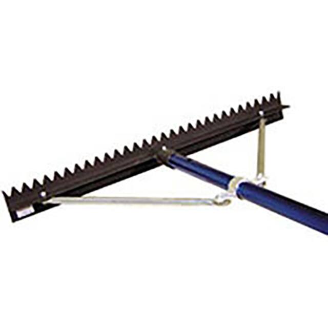 22-375 36" SHARP TOOTH LUTE RAKE W/ 8'