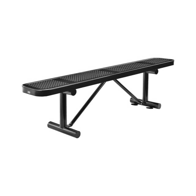 262075BK 72" PERFORATED METAL OUTDOOR FLA