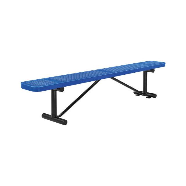 262076BL 96" PERFORATED METAL OUTDOOR FLA