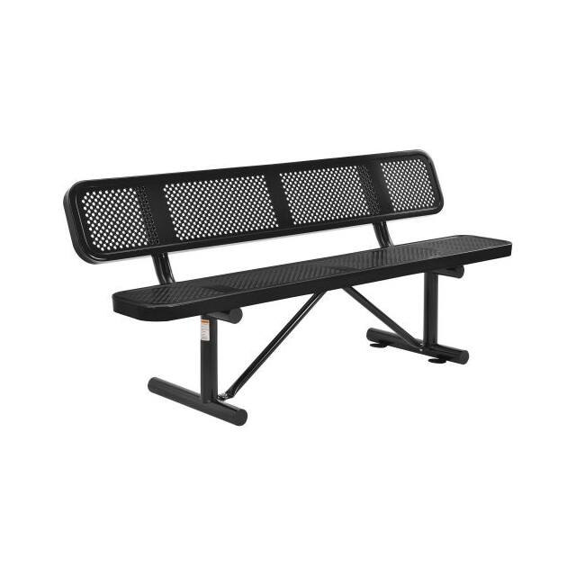 694557BK 72" PERFORATED METAL OUTDOOR PIC