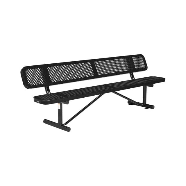 262077BK 96" PERFORATED METAL OUTDOOR PIC