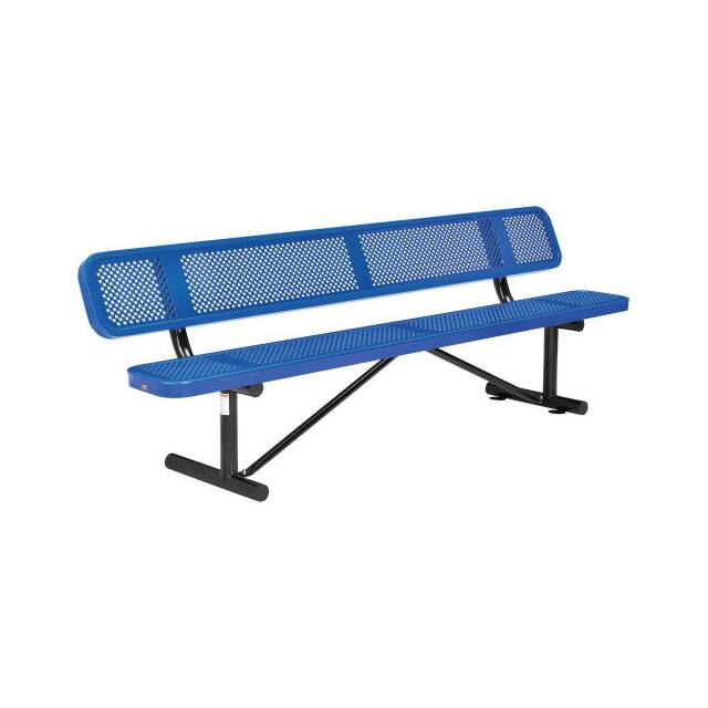 262077BL 96" PERFORATED METAL OUTDOOR PIC