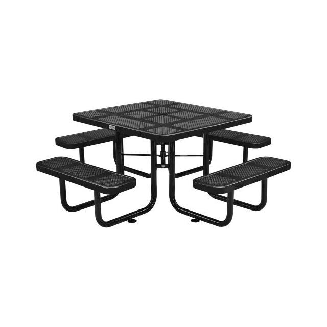 694551BK 46" SQUARE PERFORATED METAL OUTD