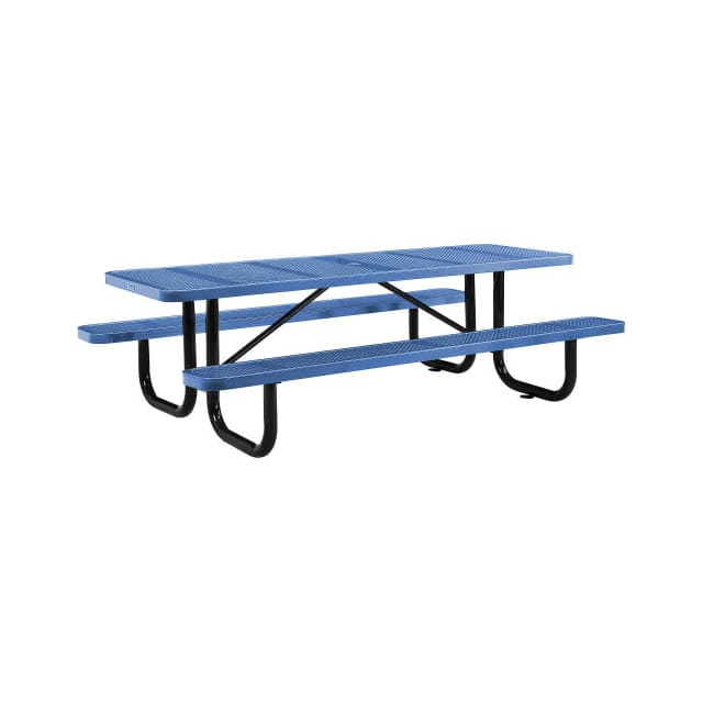 694555BL 8' RECTANGULAR PICNIC TABLE, PER