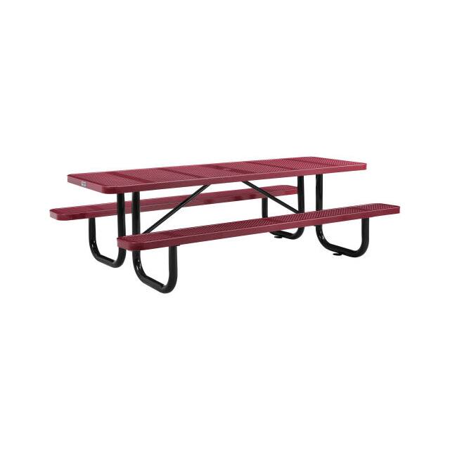 694555RD 96" RECTANGULAR PERFORATED METAL