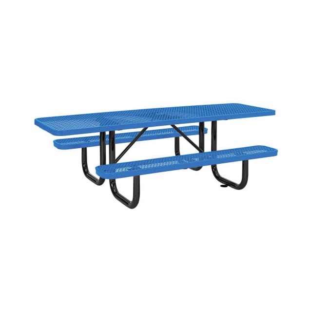 695289BL 8' ADA PICNIC TABLE, SURFACE MOU