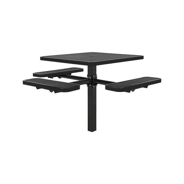 695295BK 46" ADA SQUARE PICNIC TABLE, IN-
