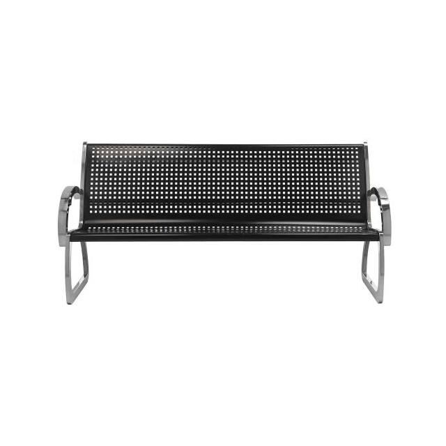 725001 SKYLINE 4' BENCH, STEEL/STAINLES