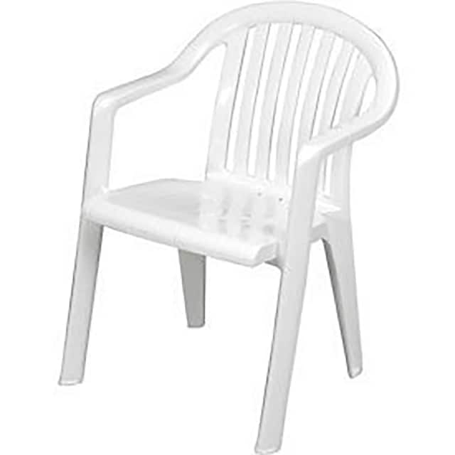 US023004 RESIN LOWBACK STACKING OUTDOOR A