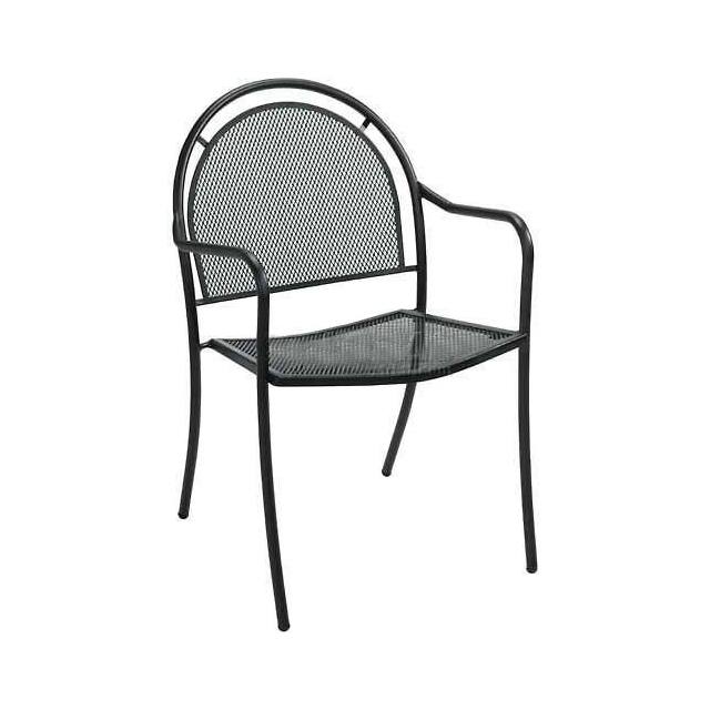 6102## BRENTWOOD OUTDOOR METAL CHAIR W/