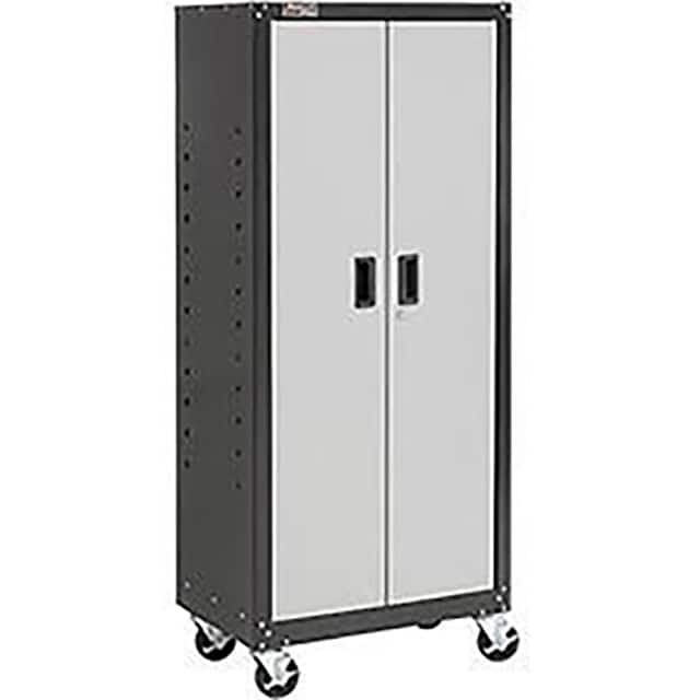 269555 HOMAK TALL MOBILE CABINET 2 DOOR