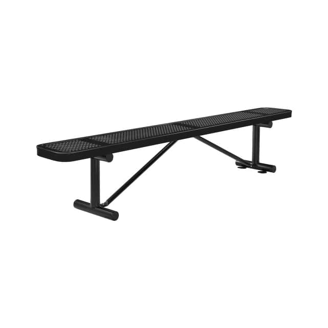 262076BK 96" PERFORATED METAL OUTDOOR FLA