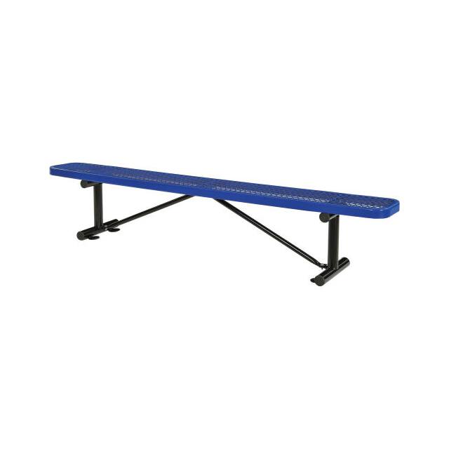 277157BL 96"L EXPANDED METAL MESH FLAT BE