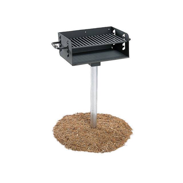 620-3 ROTATING PEDESTAL GRILL W/3-1/2"